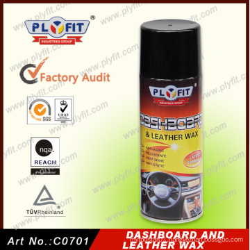 Auto Car Care Product Spray Wax Car Leather and Dashboard